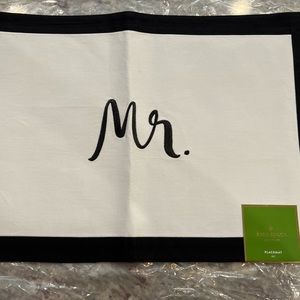 Kate Spade placemats & napkins